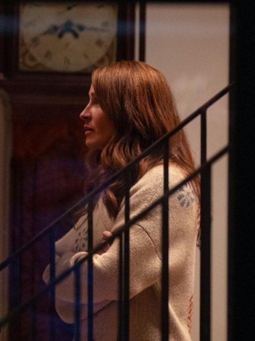 Leave The World Behind 2023 Julia Roberts Long Cardigan | Mother