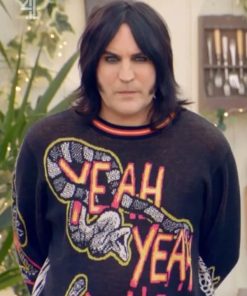 The Great British Bake Off Noel Fielding Yeah Yeah Yeahs Black Sweater
