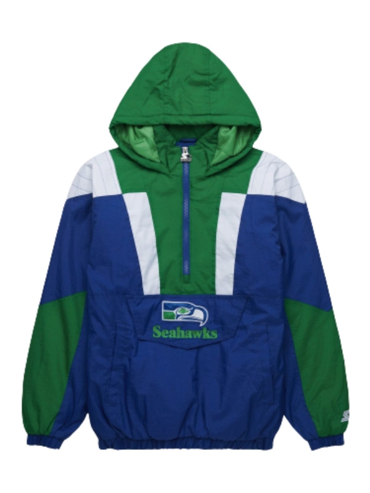 Starter Seahawks Jacket | Seattle Seahawks Quarter-Zip Jacket