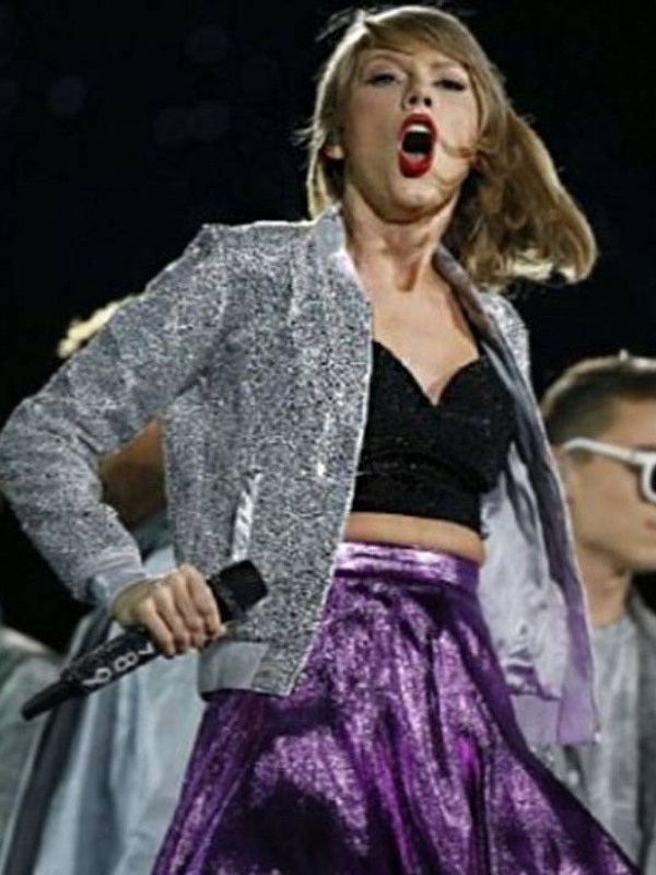 Taylor Swift Silver Sequin Jacket