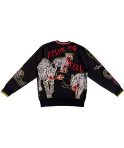 Bake Off Noel Fielding YEAH YEAH YEAHS Black Sweater