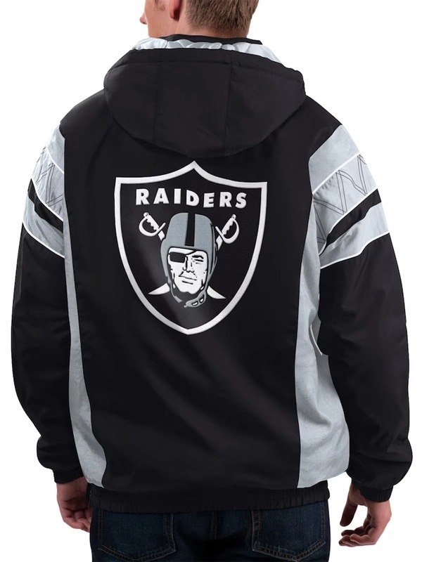 【人気急上昇】 Raiders | Jacket Half-zip Raiders Vegas Las Home Jacket Team ウォームアップウェア