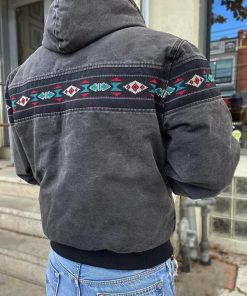 Southwest 90s Aztec Jacket | Southwestern Carhartt 90s Jacket
