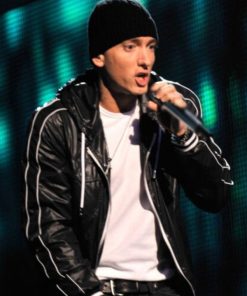 52nd Annual Grammy Eminem Black Jacket - Paragon Jackets