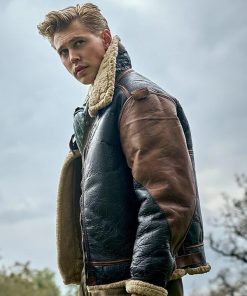 Masters Of The Air Austin Butler Leather Jacket Repro Aero Type B 3 USAAF Contract