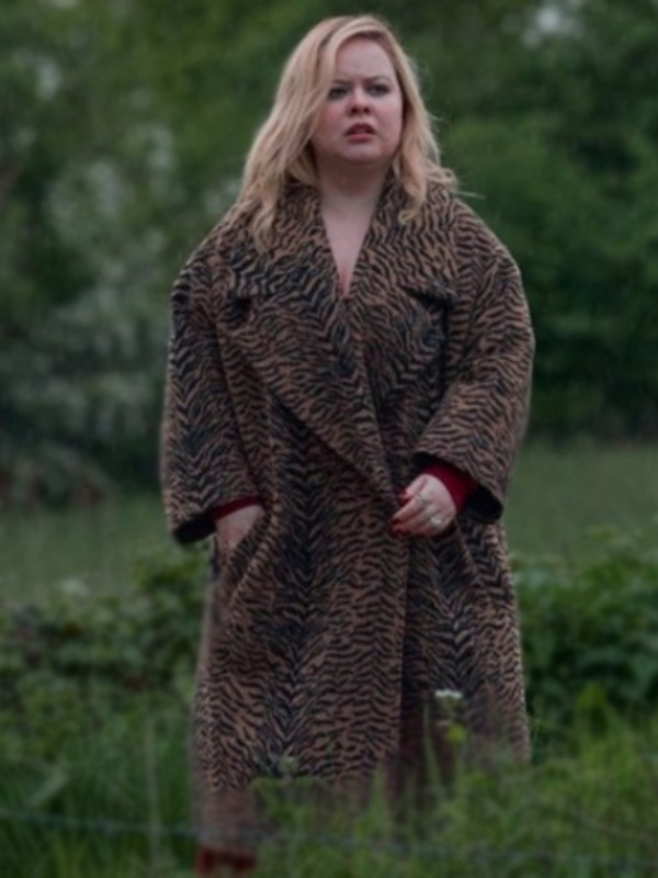 Big Mood 2024 Nicola Coughlan Tiger Print Coat | Animal Print