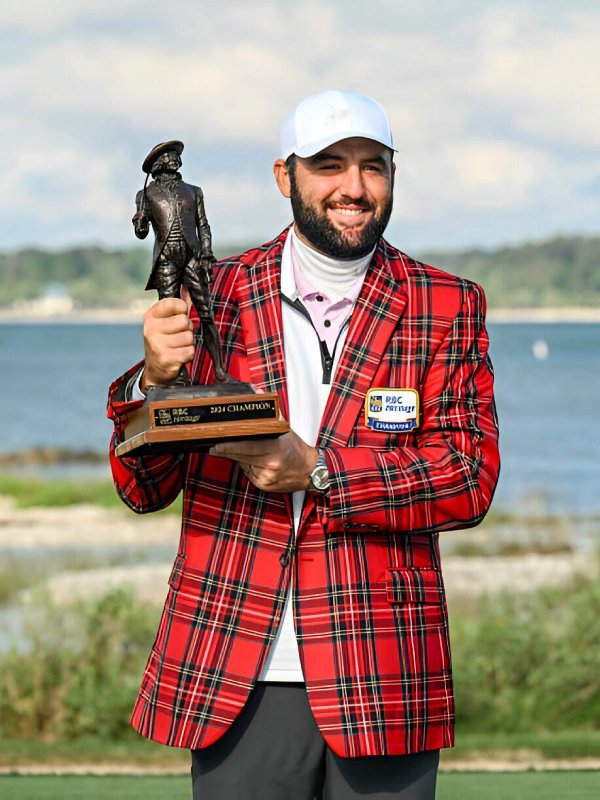 RBC Heritage Scheffler Plaid Jacket