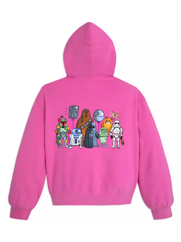 Star Wars Pink Hoodie | Artist Series Star Wars Pink Hoodie