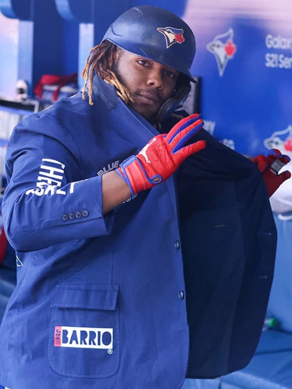 Toronto Blue Jays Home Run Jacket Vladdy Home Run Blazer