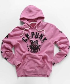 CM Punk Black Sheep Pink Hoodie | CM Punk Fan Hoody