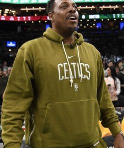 NBA Finals 2024 Paul Pierce Celtics Hoodie Celtics Olive Hoody