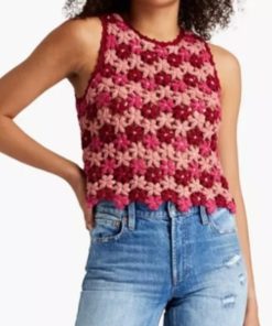 Unstable S2 Rachel Marsh Floral Crochet Top