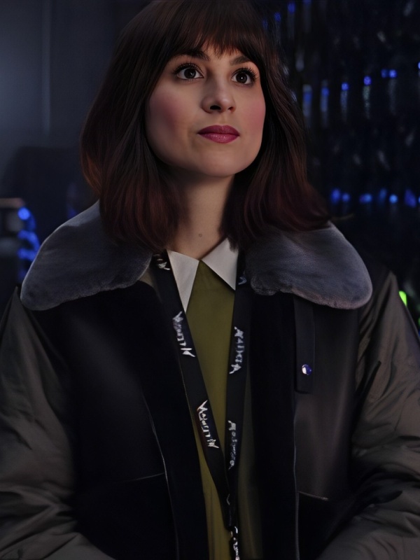 The Franchise 2024 Aya Cash Two Tone Jacket | Cropped Aviator