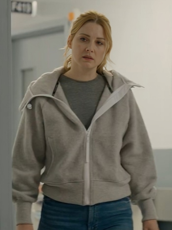 Virgin River S6 Mel's Grey Hoodie | Chilliwack Bomber Kind Fleece