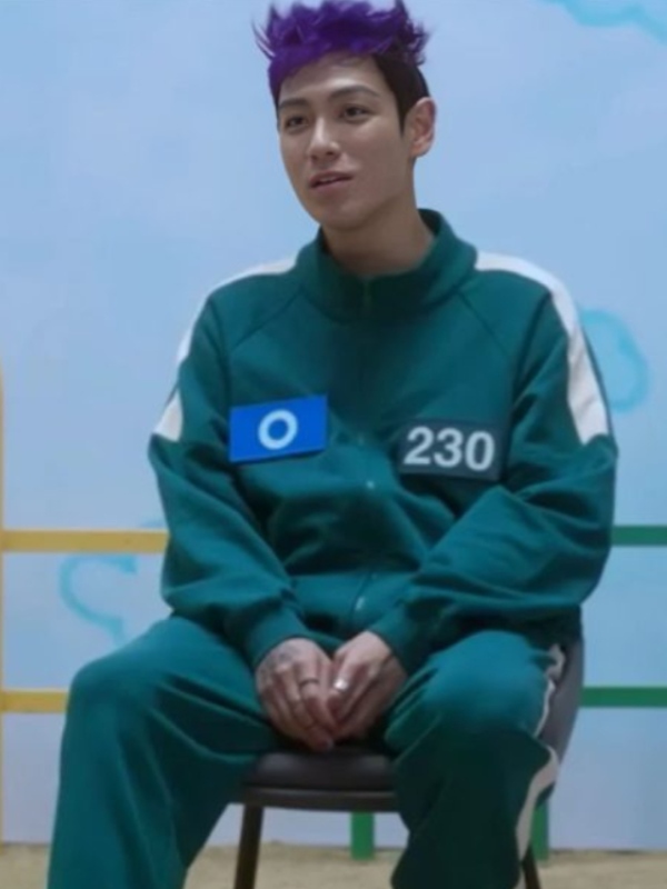 Squid Game Player 230 Tracksuit | Squid Game Thanos Tracksuit