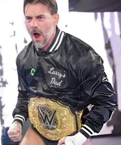 CM Punk WWE Survivor Series Larry’s Dad Bomber Jacket