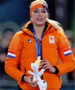 Winter Olympics 2026 Team NL Jutta Leerdam Puffer Jacket