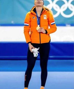 Milano Cortina 2026 Winter Olympics Team Netherlands Jutta Leerdam Puffer Jacket