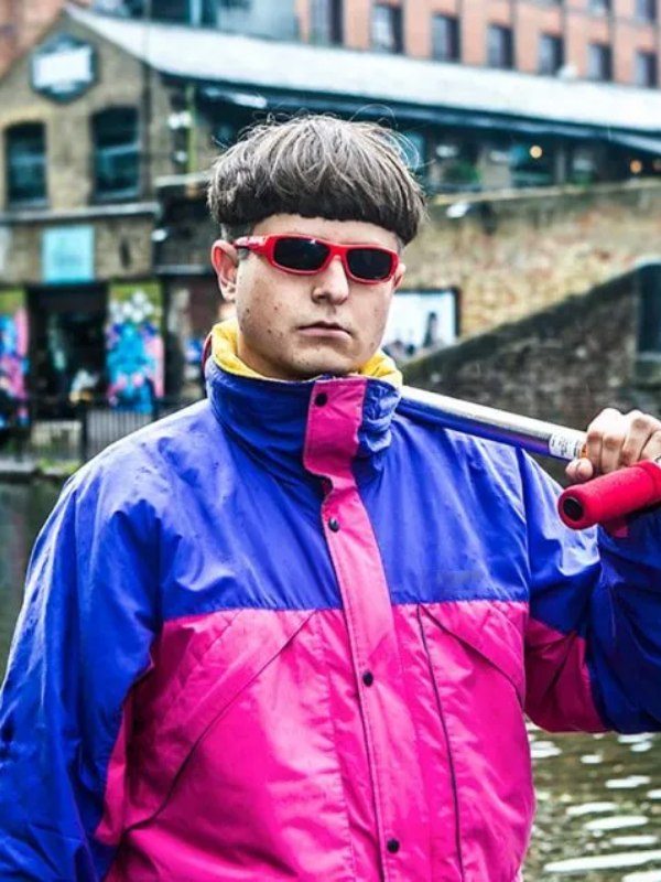 Alien Boy Oliver Tree Jacket | 90s Colorblock Windbreaker Jacket