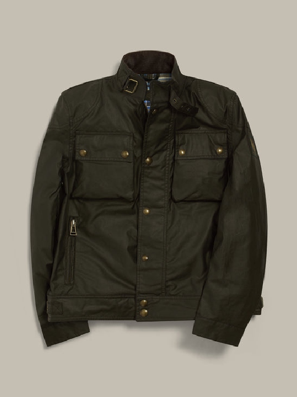 Jack Ryan 2026 John Krasinski Utility Jacket | Waxed Cotton Field